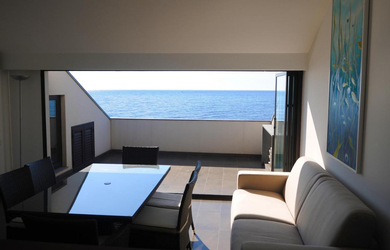 Ferienwohnung The Roof On The Sea Fondachello  Exterior foto